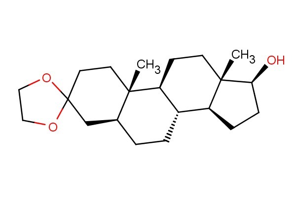 (5S,8R,9S,10S,13S,14S,17S)-10,13-dimethylhexadecahydrospiro[cyclopenta[a]phenanthrene-3,2'-[1,3]dioxolan]-17-ol