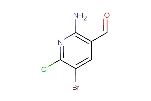2-amino-5-bromo-6-chloronicotinaldehyde