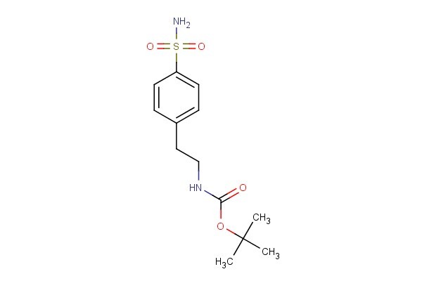 tert-butyl (4-sulfamoylphenethyl)carbamate