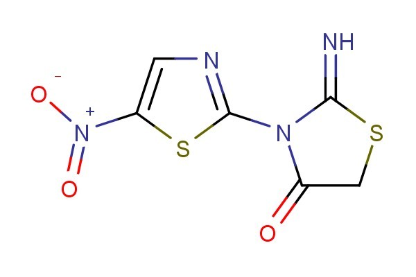 2-imino-3-(5-nitrothiazol-2-yl)thiazolidin-4-one