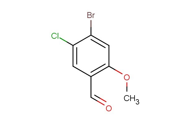 4-bromo-5-chloro-2-methoxybenzaldehyde