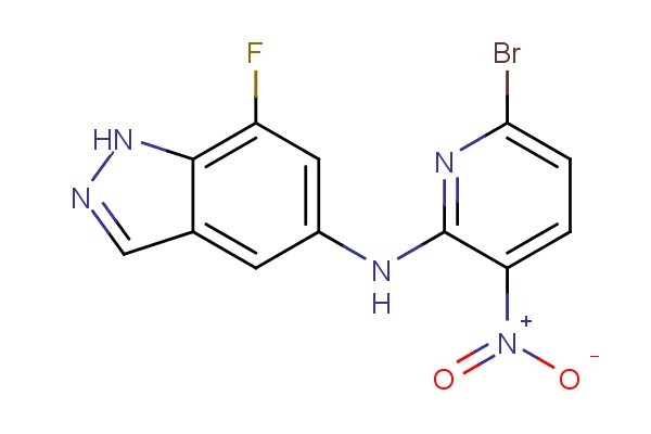 N-(6-bromo-3-nitropyridin-2-yl)-7-fluoro-1H-indazol-5-amine