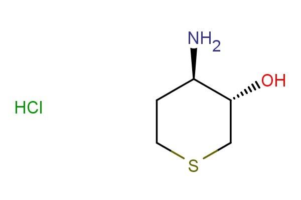 (3S,4R)-4-aminotetrahydro-2H-thiopyran-3-ol hydrochloride