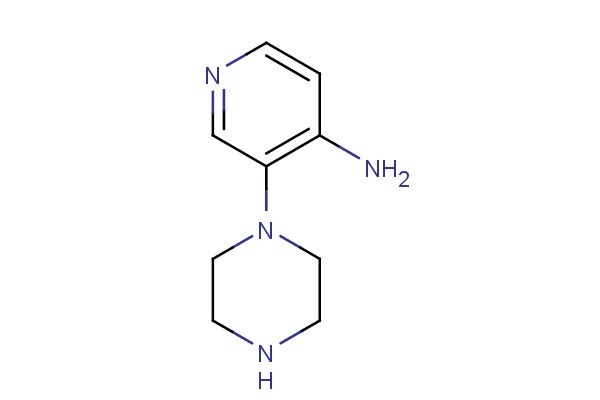 3-(piperazin-1-yl)pyridin-4-amine