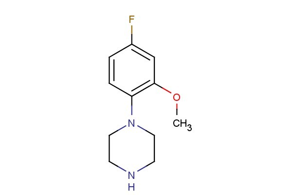 1-(4-fluoro-2-methoxyphenyl)piperazine