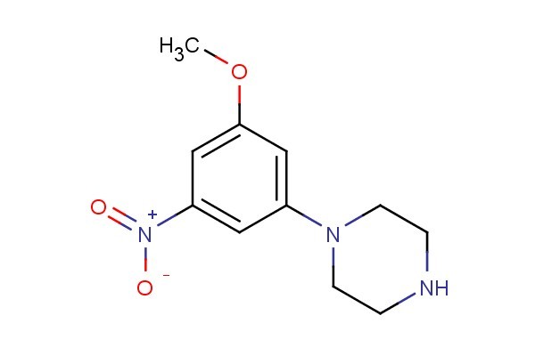1-(3-methoxy-5-nitrophenyl)piperazine