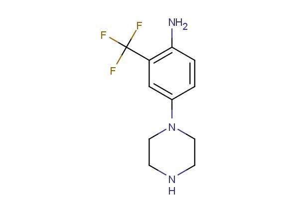 4-(piperazin-1-yl)-2-(trifluoromethyl)aniline