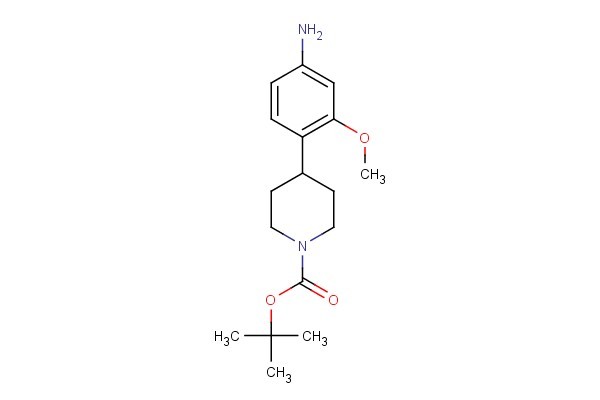 tert-butyl 4-(4-amino-2-methoxyphenyl)piperidine-1-carboxylate