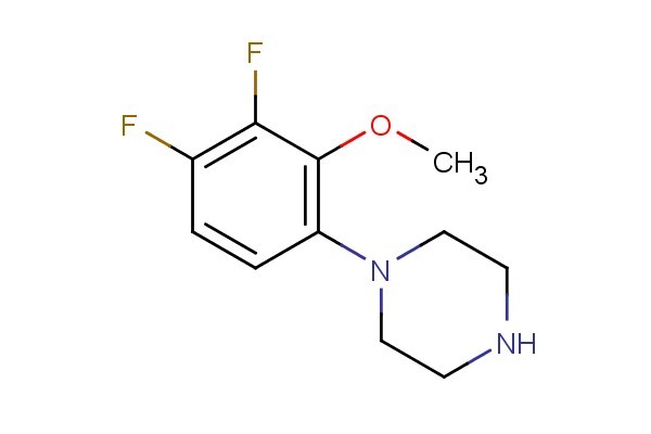 1-(3,4-difluoro-2-methoxyphenyl)piperazine