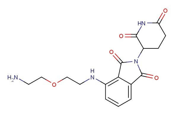 4-((2-(2-aminoethoxy)ethyl)amino)-2-(2,6-dioxopiperidin-3-yl)isoindoline-1,3-dione