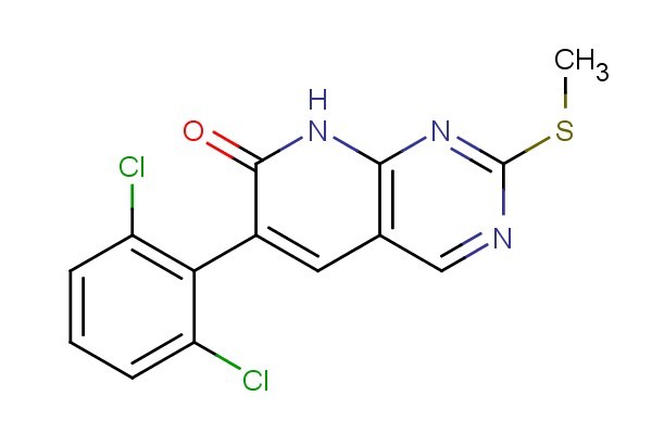 6-(2,6-dichlorophenyl)-2-(methylthio)pyrido[2,3-d]pyrimidin-7(8H)-one