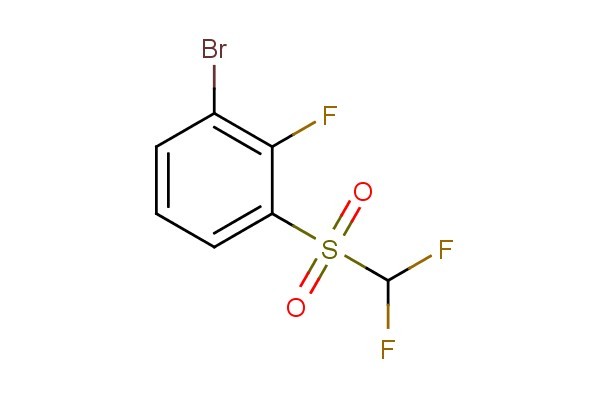 1-bromo-3-((difluoromethyl)sulfonyl)-2-fluorobenzene