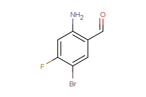 2-amino-5-bromo-4-fluorobenzaldehyde