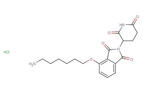 4-((6-aminohexyl)oxy)-2-(2,6-dioxopiperidin-3-yl)isoindoline-1,3-dione hydrochloride