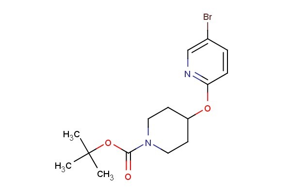 tert-butyl 4-((5-bromopyridin-2-yl)oxy)piperidine-1-carboxylate