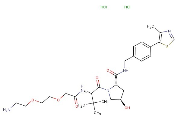 (S,R,S)-AHPC-PEG2-NH2 dihydrochloride