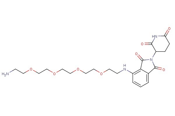 Pomalidomide-PEG4-C2-NH2