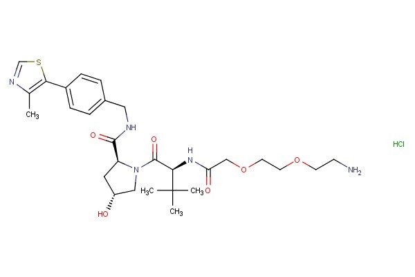 (S,R,S)-AHPC-PEG2-NH2 hydrochloride