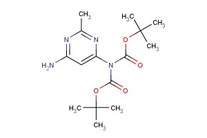 2-mehtyl-6-[bis(tert-butoxycarbonyl)amino]-4-aminopyrimidine