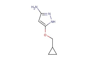 5-(cyclopropylmethoxy)-1H-pyrazol-3-amine