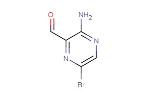 3-amino-6-bromopyrazine-2-carbaldehyde