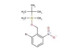 (2-bromo-6-nitrobenzyloxy)(tert-butyl)dimethylsilane