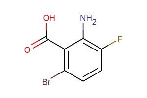 2-amino-6-bromo-3-fluorobenzoic acid