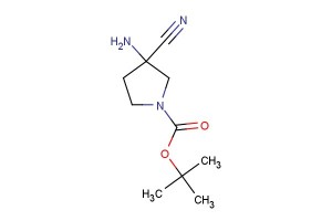 tert-butyl 3-amino-3-cyanopyrrolidine-1-carboxylate