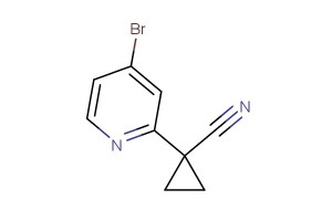 1-(4-bromopyridin-2-yl)cyclopropanecarbonitrile