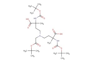 4,4'-((2-(tert-butoxy)-2-oxoethyl)azanediyl)bis(2-((tert-butoxycarbonyl)amino)-2-methylbutanoic acid)
