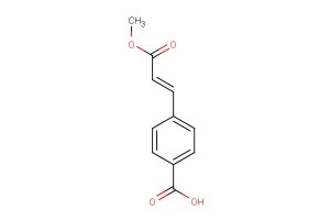 (E)-4-(3-methoxy-3-oxoprop-1-en-1-yl)benzoic acid