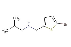 N-((5-bromothiophen-2-yl)methyl)-2-methylpropan-1-amine
