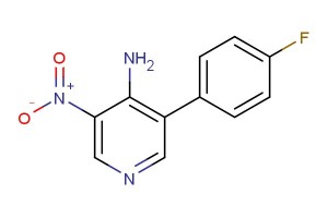 3-(4-fluorophenyl)-5-nitropyridin-4-amine