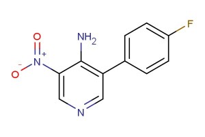 3-(4-fluorophenyl)-5-nitropyridin-4-amine