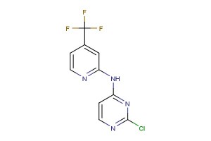 2-chloro-N-(4-(trifluoromethyl)pyridin-2-yl)pyrimidin-4-amine