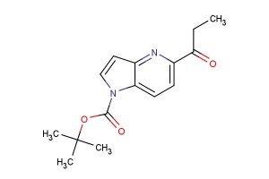 tert-butyl 5-propionyl-1H-pyrrolo[3,2-b]pyridine-1-carboxylate