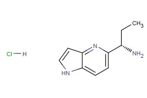 (S)-1-(1H-pyrrolo[3,2-b]pyridin-5-yl)propan-1-amine hydrochloride