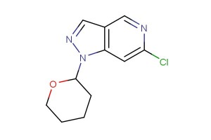 6-chloro-1-(tetrahydro-2H-pyran-2-yl)-1H-pyrazolo[4,3-c]pyridine