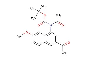 tert-butyl acetyl(3-acetyl-7-methoxynaphthalen-1-yl)carbamate