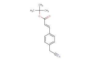 (E)-tert-butyl 3-(4-(cyanomethyl)phenyl)acrylate