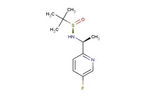 (R)-N-((S)-1-(5-fluoropyridin-2-yl)ethyl)-2-methylpropane-2-sulfinamide