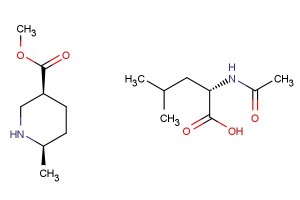 (3S,6R)-methyl 6-methylpiperidine-3-carboxylate (S)-2-acetamido-4-methylpentanoate