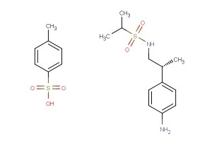 (R)-N-(2-(4-aminophenyl)propyl)propane-2-sulfonamide 4-methylbenzenesulfonate