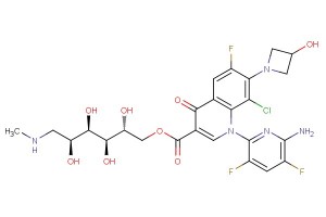 Delafloxacin meglumine; ABT-492 meglumine