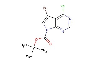 tert-butyl 5-bromo-4-chloro-7H-pyrrolo[2,3-d]pyrimidine-7-carboxylate