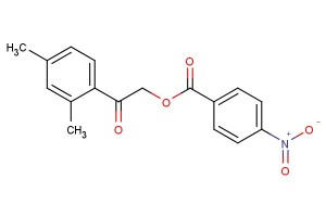2-(2,4-dimethylphenyl)-2-oxoethyl 4-nitrobenzoate
