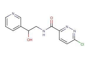 6-chloro-N-(2-hydroxy-2-(pyridin-3-yl)ethyl)pyridazine-3-carboxamide