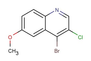 4-bromo-3-chloro-6-methoxyquinoline
