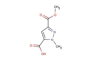 3-(methoxycarbonyl)-1-methyl-1H-pyrazole-5-carboxylic acid