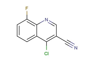 4-chloro-8-fluoroquinoline-3-carbonitrile